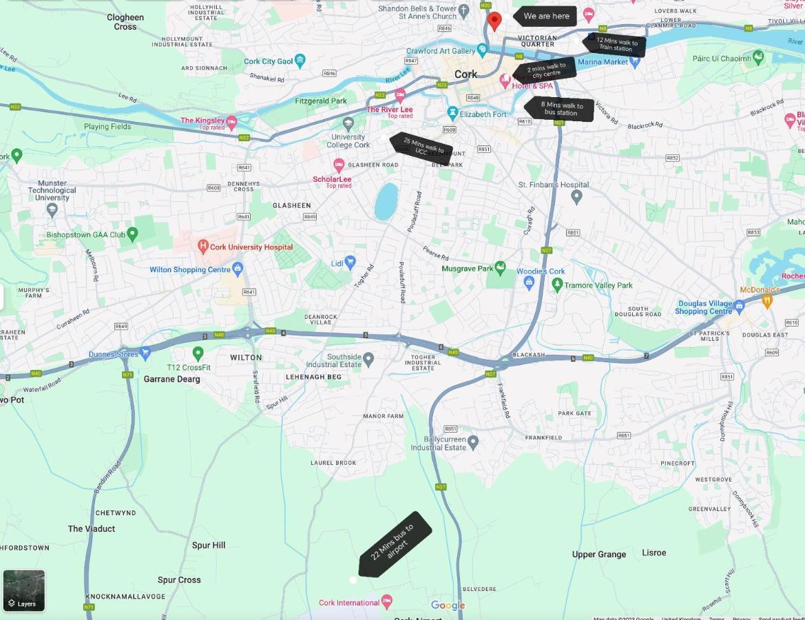 Cork City En-Suite Single Room Екстер'єр фото